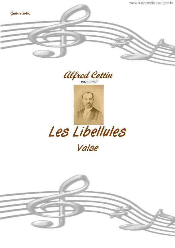 Partitura da música Les Libellules