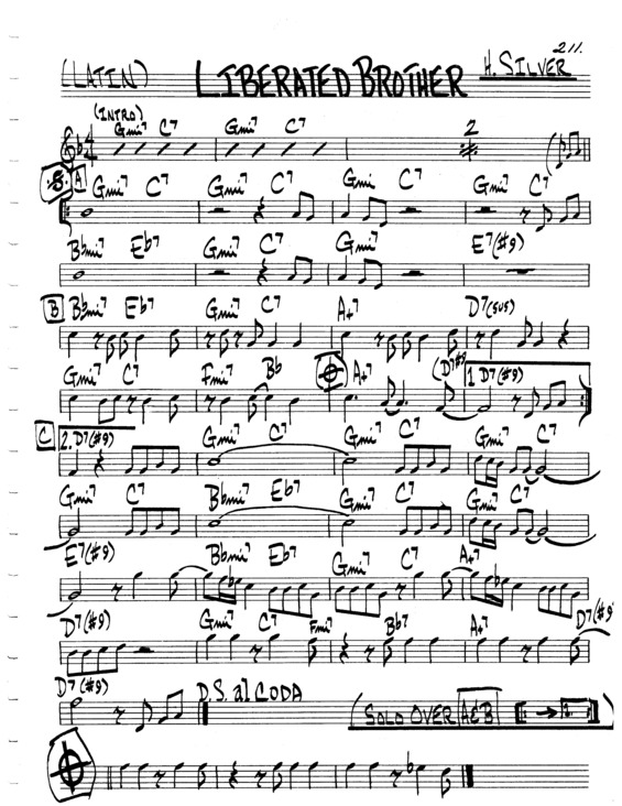 Partitura da música Liberated Brother v.3