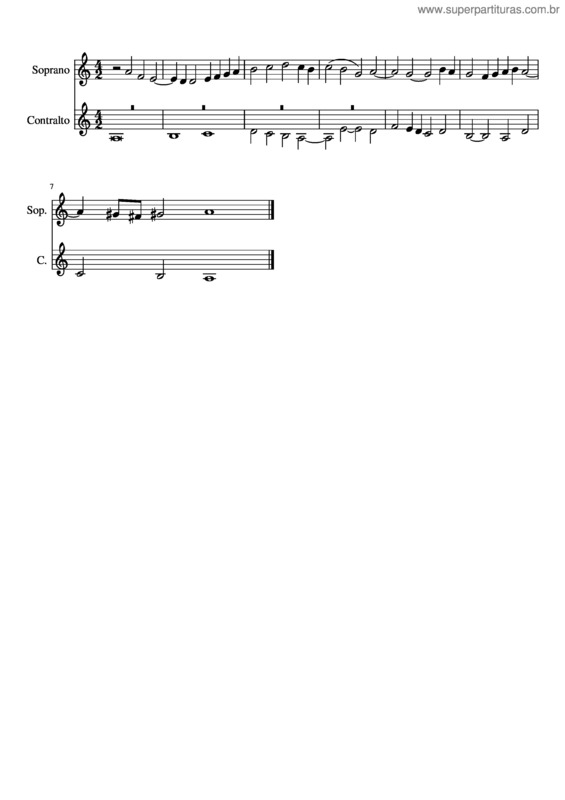 Partitura da música Livre 07 06 2018 First