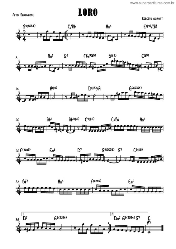 Partitura da música Loro v.5