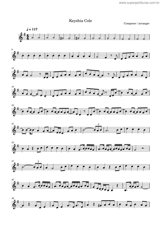 Partitura da música Love – Keyshia Cole Tenor Saxophone Sheets