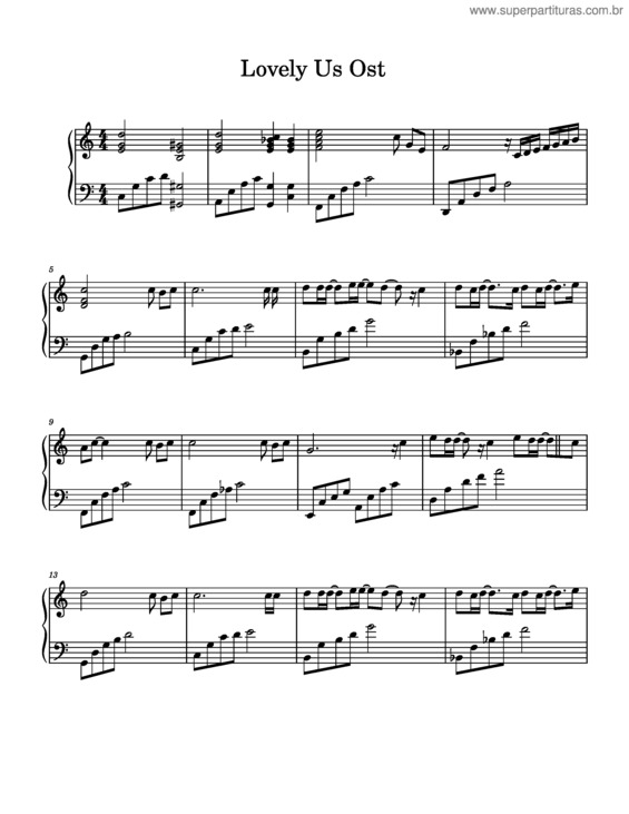 Partitura da música Lu – Tt