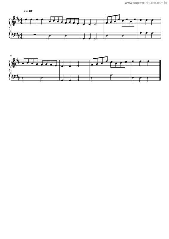 Partitura da música Luz De Luna