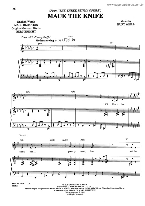 Super Partituras - How Do You Keep The Music Playing (Frank Sinatra), com  cifra