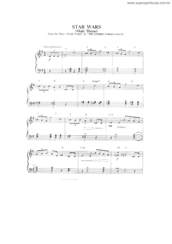 Partitura da música Main Theme v.12