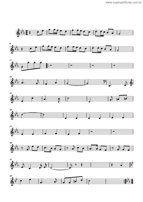 Partitura da música Mais Um Dia Feliz Bsgi – Melodia