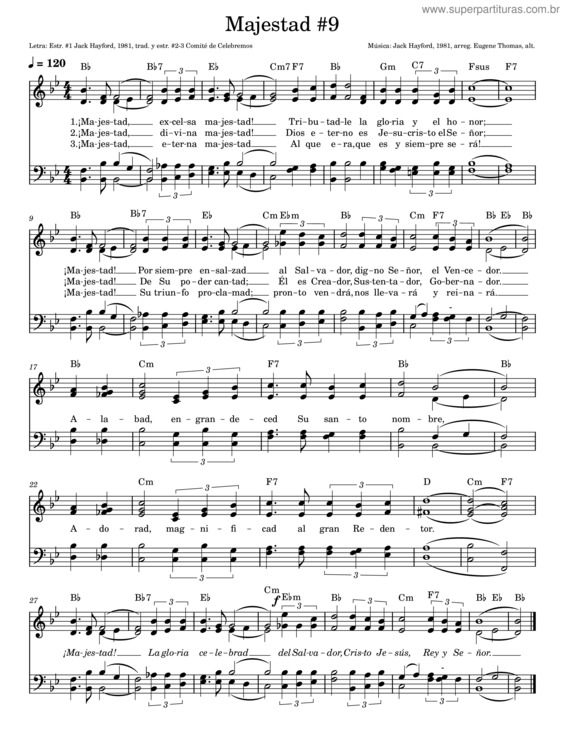 Partitura da música Majesty v.7