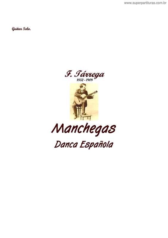 Partitura da música Manchegas v.2