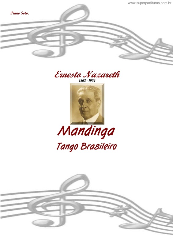 Partitura da música Mandinga v.5
