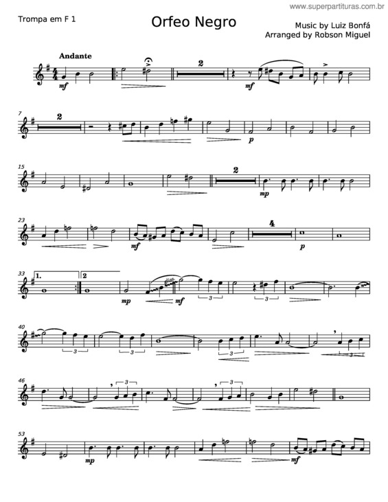Partitura da música Manhã De Carnaval v.48