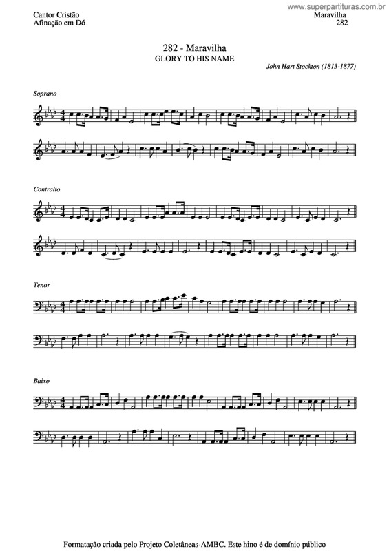 Partitura da música Maravilha v.4