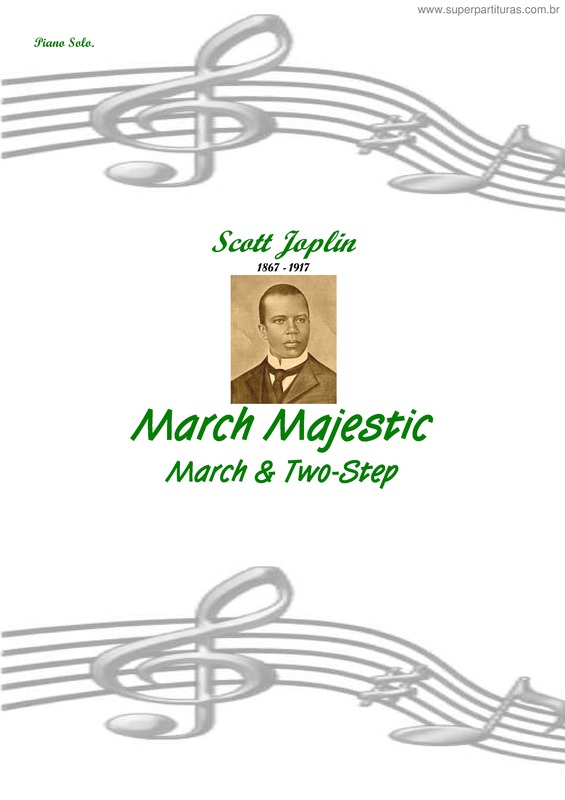 Partitura da música March Majestic