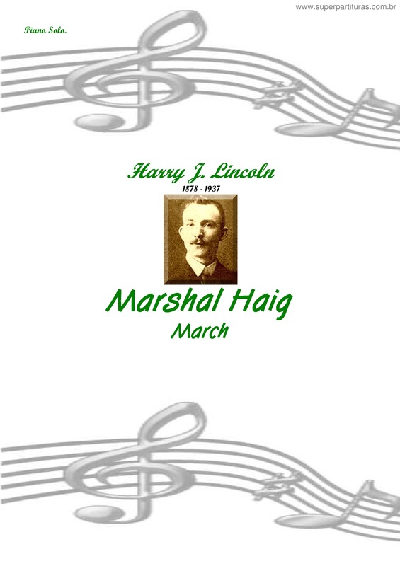 Partitura da música Marshal Haig