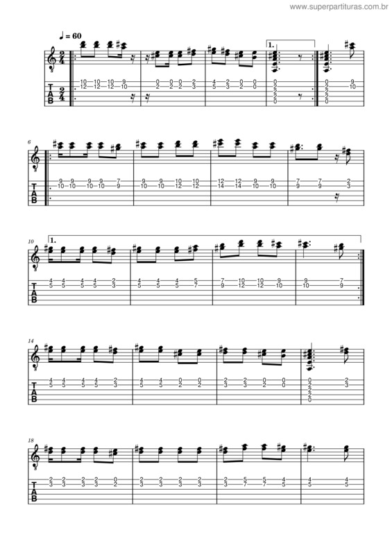 Partitura da música Menino Da Porteira v.7
