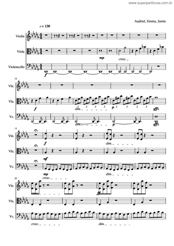 Partitura da música Mep Camp Composition Instant Music