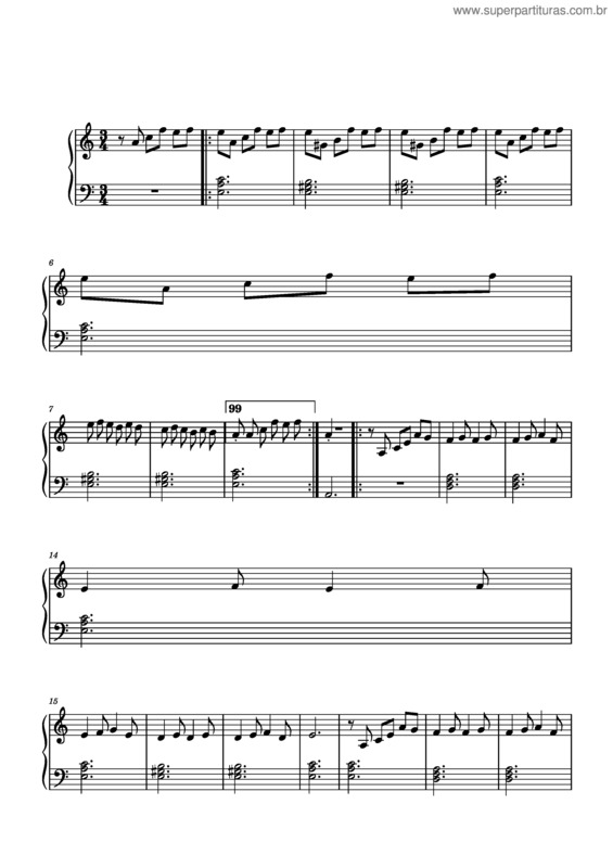 Partitura da música Mercedita v.4