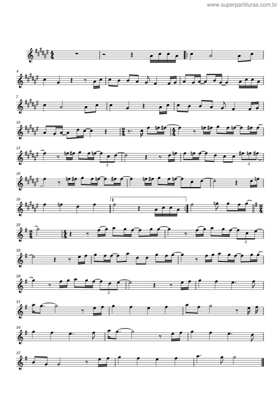 Partitura da música Mereces La Gloria