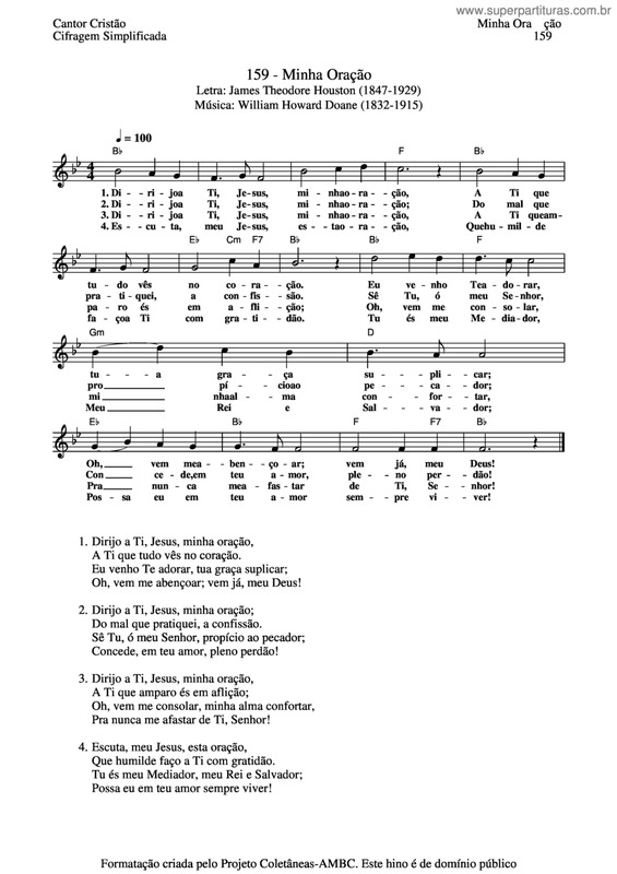 Cifras para Instrumental, PDF, Oração do Senhor