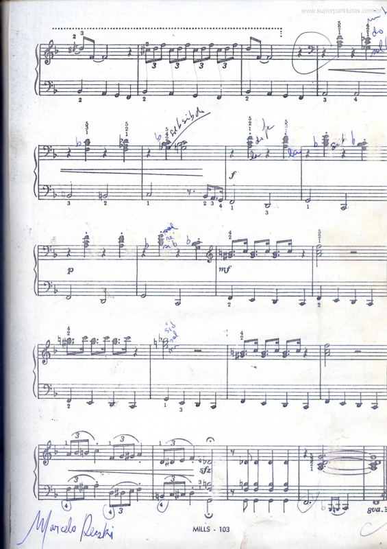 Super Partituras Miniatura Em Jazz Pt3 Mark Nevin 