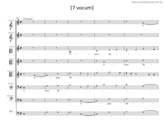 Partitura da música Missa In Illo Tempore, Sv 205 – Claudio Monteverdi v.9