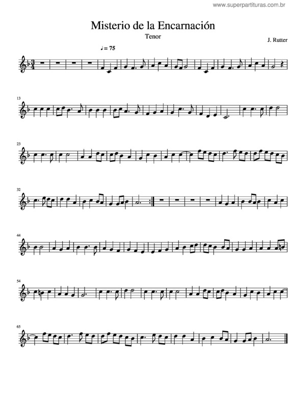 Partitura da música Misterio De La Encarnación v.3