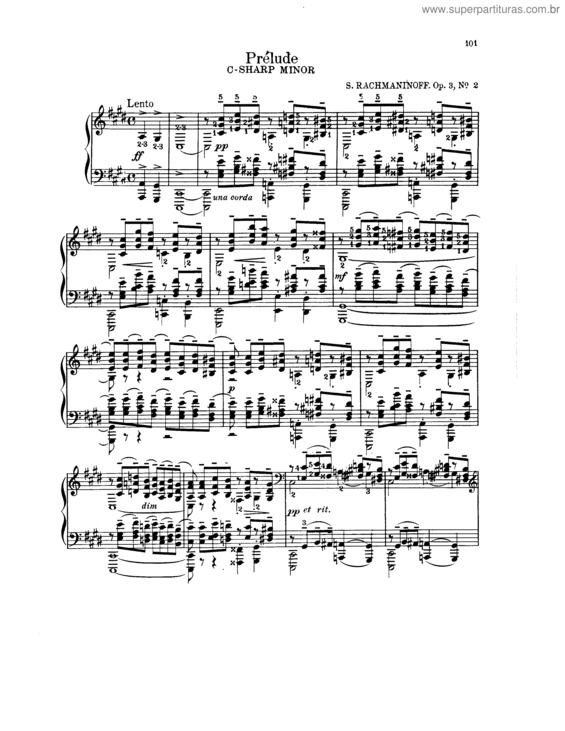 Partitura da música Morceaux de Fantaisie v.6
