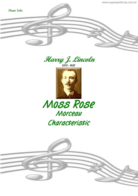 Partitura da música Moss Rose