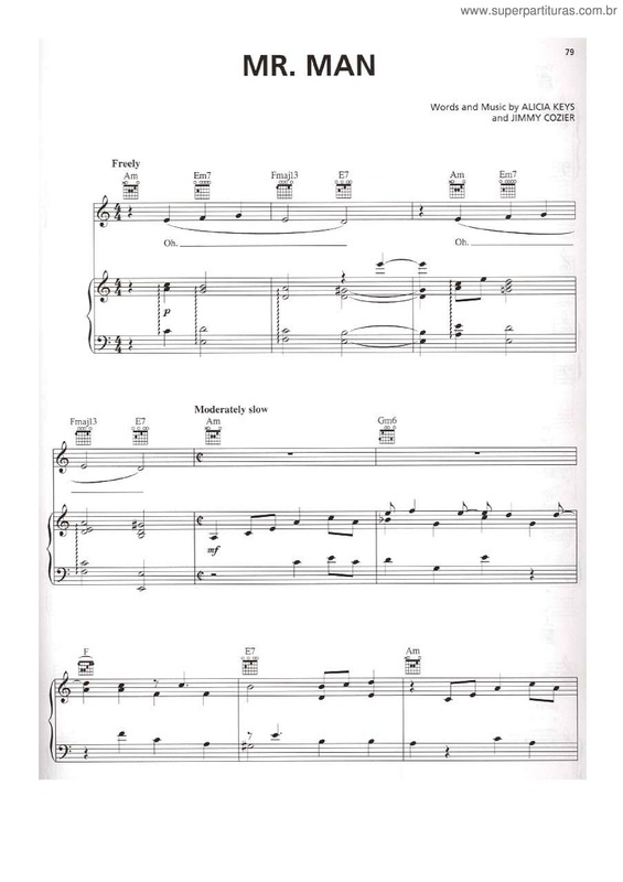 Partitura da música Mozart v.3
