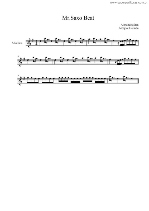 Partitura da música Mozart v.4