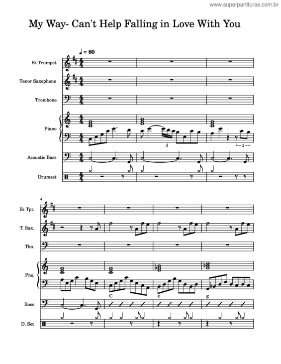 Partitura da música My Way– I Cant Help Falling In Love – Elvi My_Way–_Can`T_Help_Falling_In_Love_With_You