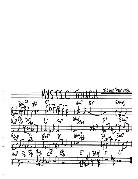 Partitura da música Mystic Touch v.6