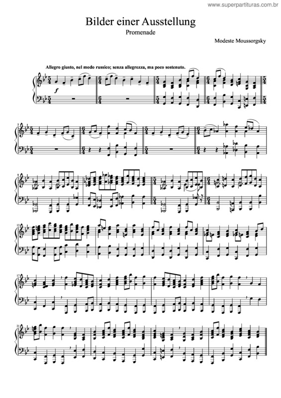 Partitura da música Nada De Nada