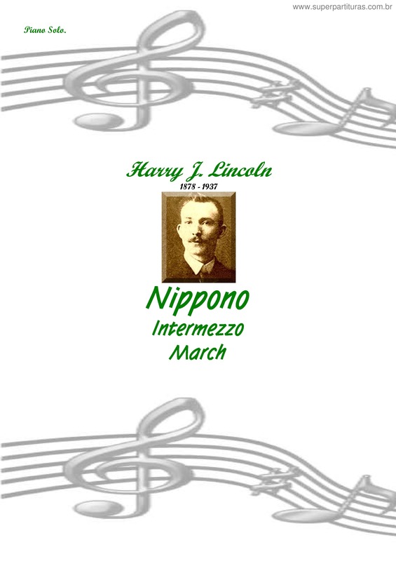 Partitura da música Nippono
