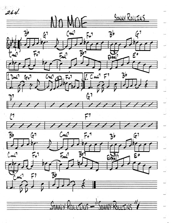 Partitura da música No Moe v.5