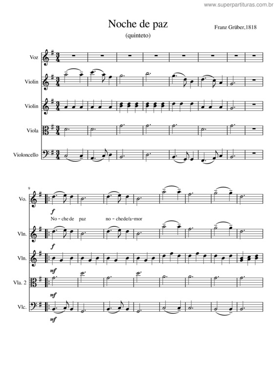 Partitura da música Noche De Paz – Villancicos Noche_De_Paz