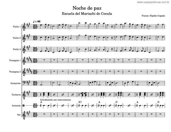 Partitura da música Noche_De_Paz