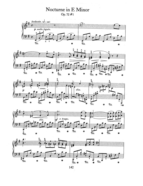 Partitura da música Nocturne v.3