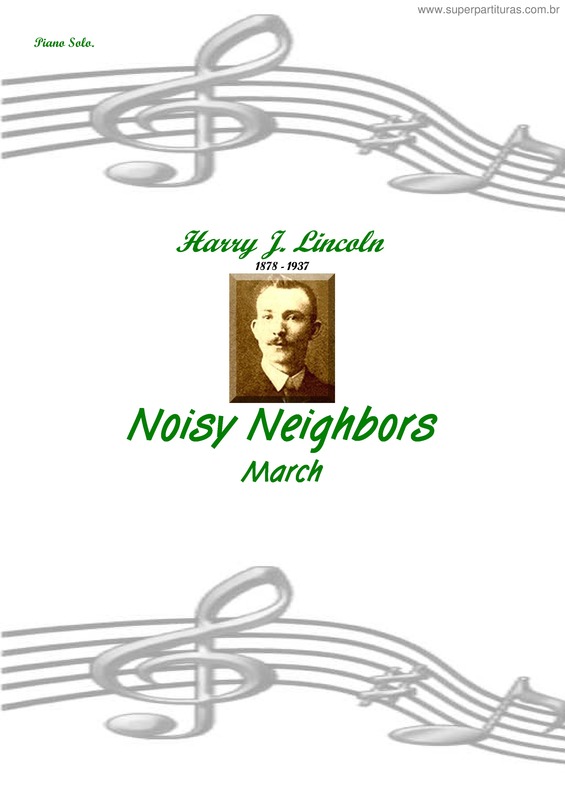 Partitura da música Noisy Neighbors