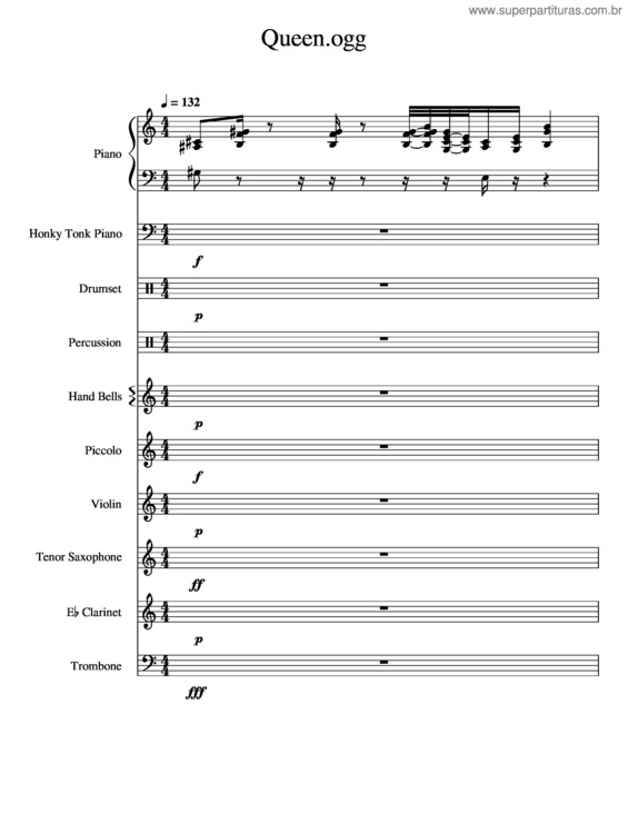 Partitura da música Now`S Your Chance To Be A
