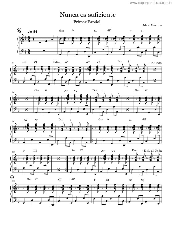 Partitura da música Nunca Es Suficiente – Angeles Azules Ft. Natalia Lafourcade