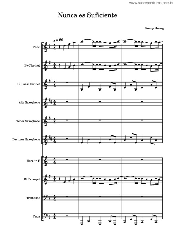 Partitura da música Nunca Es Suficiente – Natalia Lafourcade