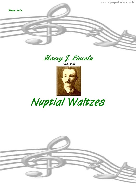 Partitura da música Nuptial Waltzes