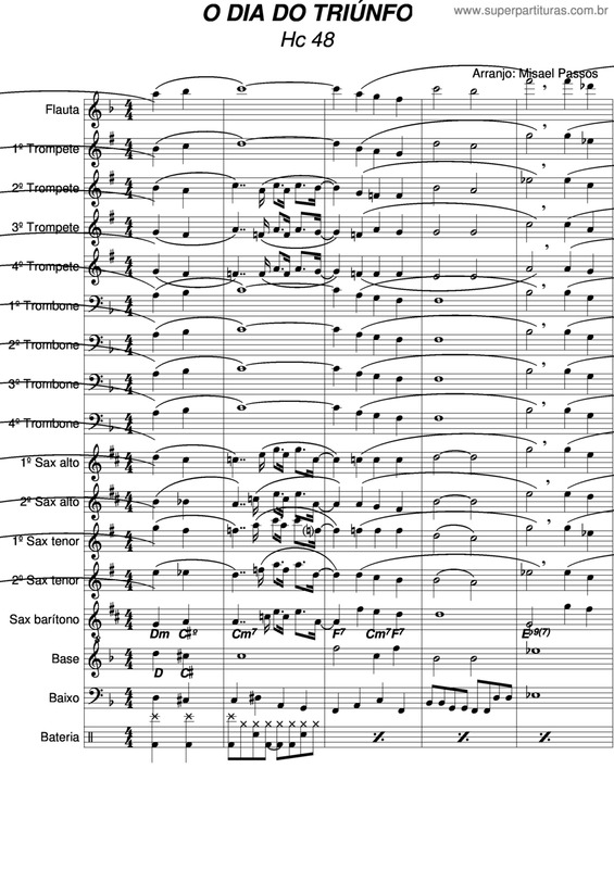 Partitura da música O Dia Do Triúnfo - 48 HC v.2