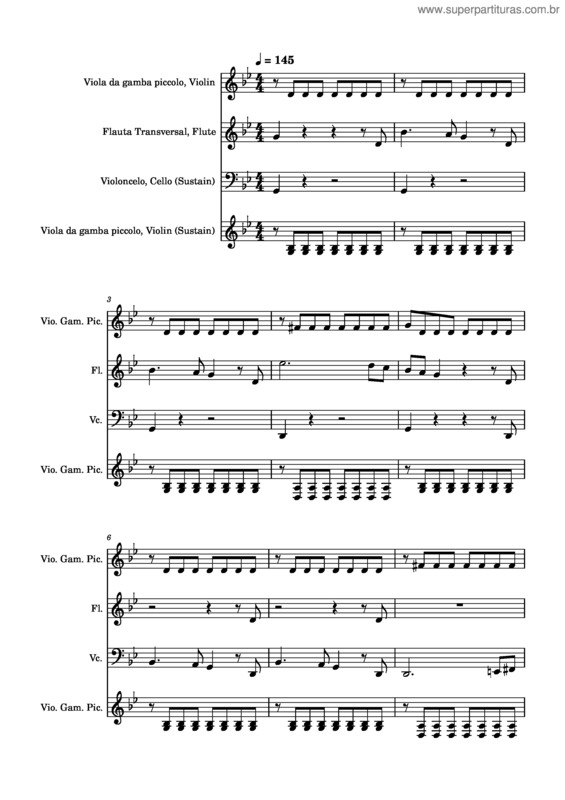 Partitura da música O Estranho Misterioso – Yuki Ehms
