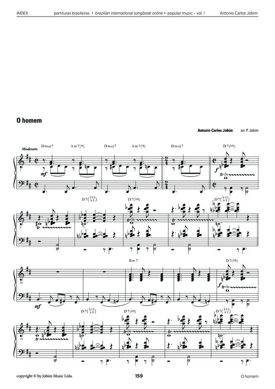 Partitura da música O Homem v.2