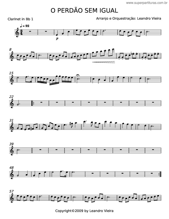 Partitura da música O Perdão Sem Igual – Misc Praise Songs v.12