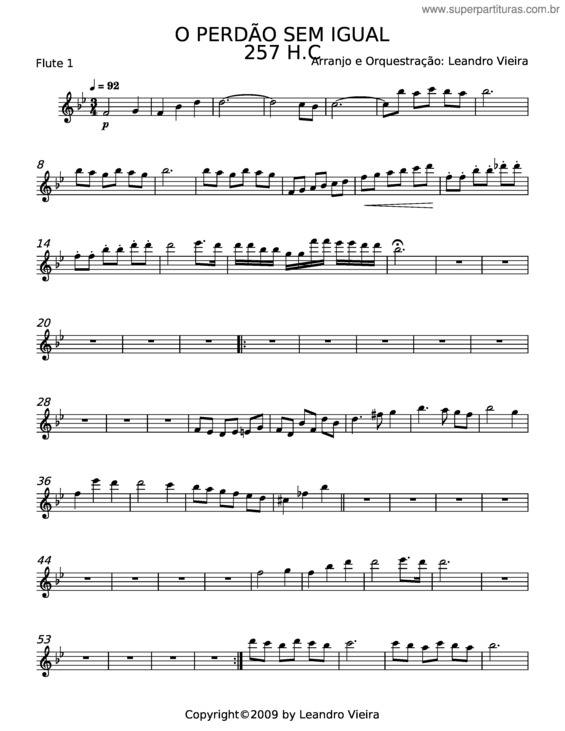 Partitura da música O Perdão Sem Igual – Misc Praise Songs v.14
