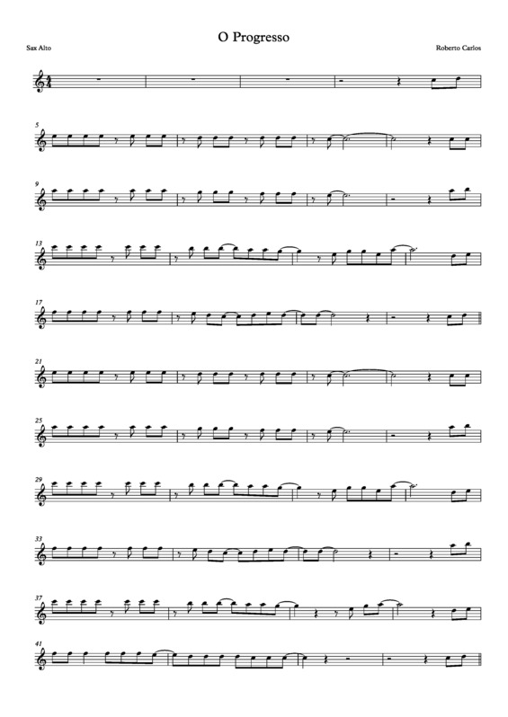 Partitura da música O Progresso v.5