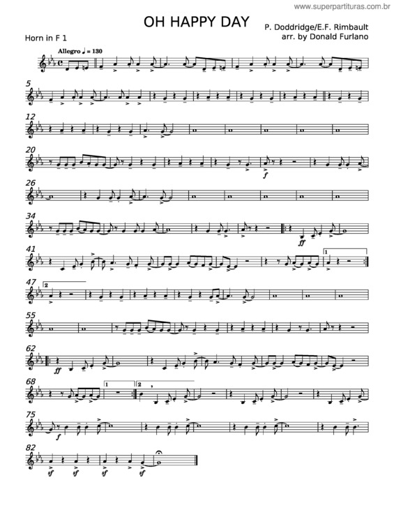 Partitura da música Oh Happy Day v.15