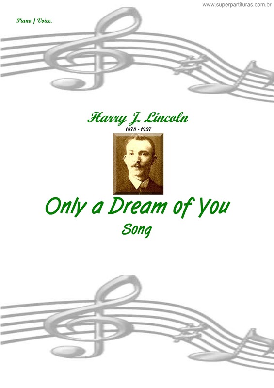 Partitura da música Only a Dream of You